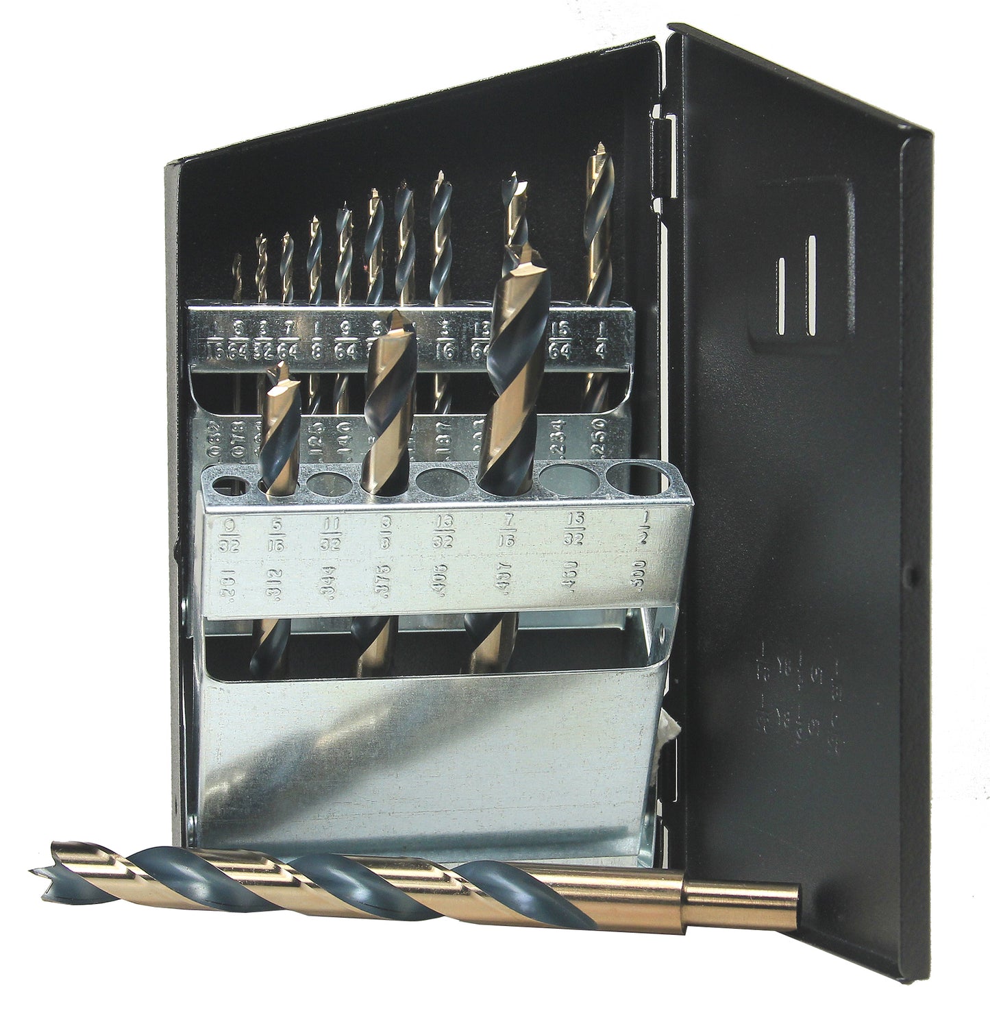 14PC Brad Point Drill Set