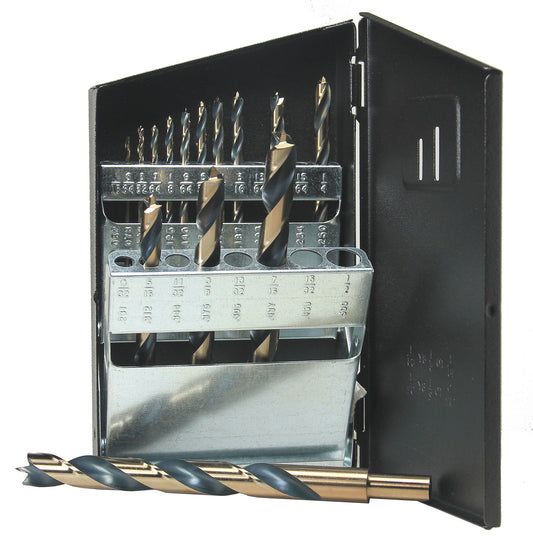 14PC Brad Point Drill Set