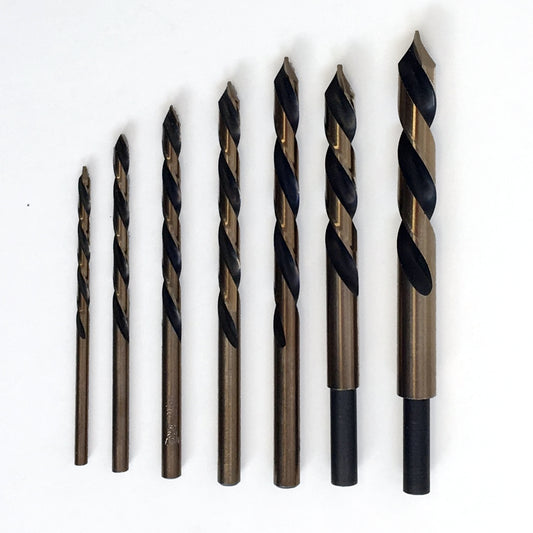7PC Plastic Drill Set  1/8-3/8
