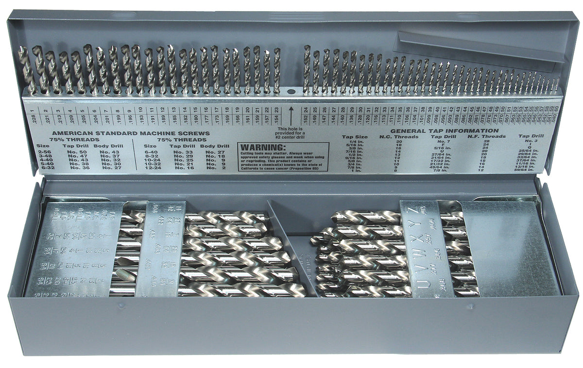 115PC Complete Aluminum Drill Set