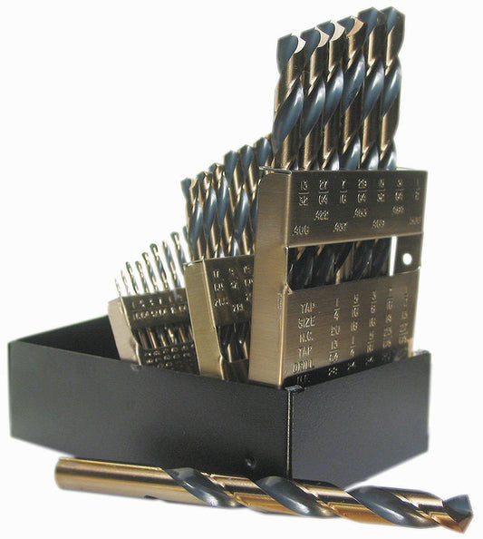 29PC Jobber Length Drill Set
